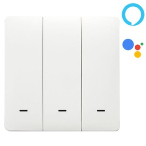 Smart Push Button Zemismart X801 Triple - Google Home / Amazon Alexa