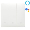 Smart Push Button Zemismart X801 Triple - Google Home / Amazon Alexa - Item