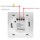 Interruptor Inteligente Zemismart X801 Individual - Google Home / Amazon Alexa - Ítem3
