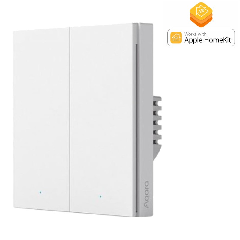 Interruptor Xiaomi Aqara Smart Wall Switch H1 Doble ZigBee 3.0