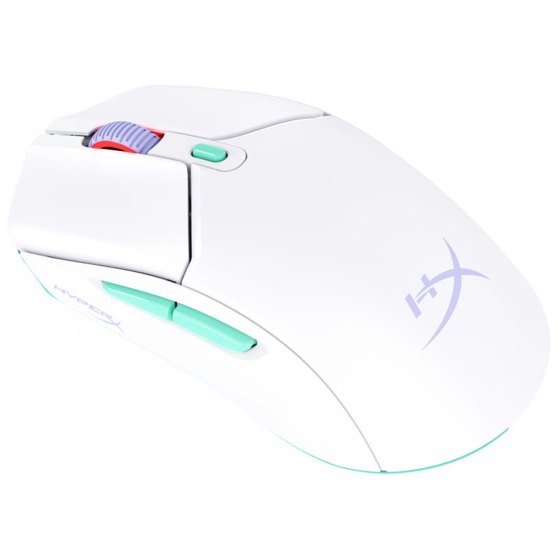 HP HyperX Pulsefire Haste 2 Core Wireless - Blanc/Vert/Pourpre - Souris de jeu - Ítem2