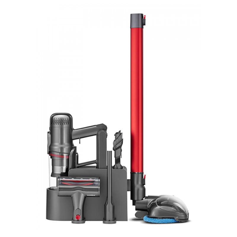 Puppyo T12 Pro Rinse Gris, Rojo - Aspiradora de mano sin bolsa - Ítem6