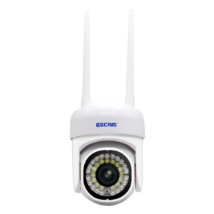 Escam PVR007 3MP HD Wifi Vision Nocturne Blanc - Caméra de Surveillance