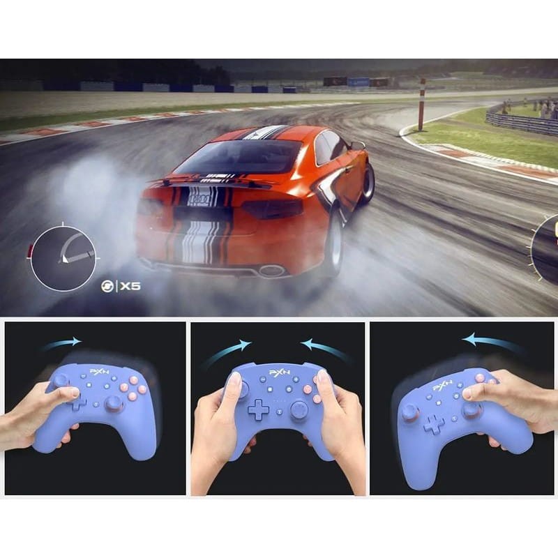 Manette PXN-9607X Sans Fil Bleu - Manette Nintendo Switch/PC - Ítem3