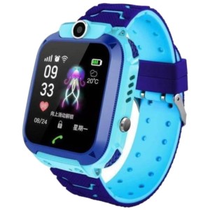 Smartwatch pour enfants Q12 Bleu - Montre intelligente