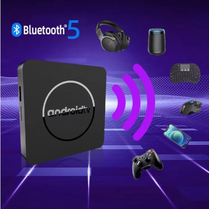 Q1 ATV H313 8K 2GB/16GB Android 13 Preto - Android TV - Item5