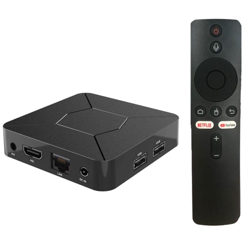 Q5 iATV H313 2GB/8GB Dual Wifi Control por Voz Android 10 - Android TV - Ítem