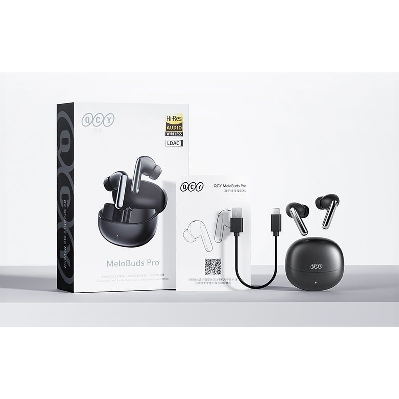 QCY MeloBuds Pro HT08 ANC Negro - Auriculares Bluetooth - Ítem10