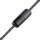 QCY QM05 - Auriculares - Color negro - Cable 1.2 Meros - Conexión 3.5 mm - Driver 13 mm - Auriculares In-Ear - Micrófono con Función Manos Libres - Disponible en color rojo, negro y blanco - Diseño de Pintura Metálica - Ítem3