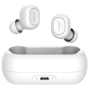 QCY T1 / T1C Blanc - Écouteurs Bluetooth