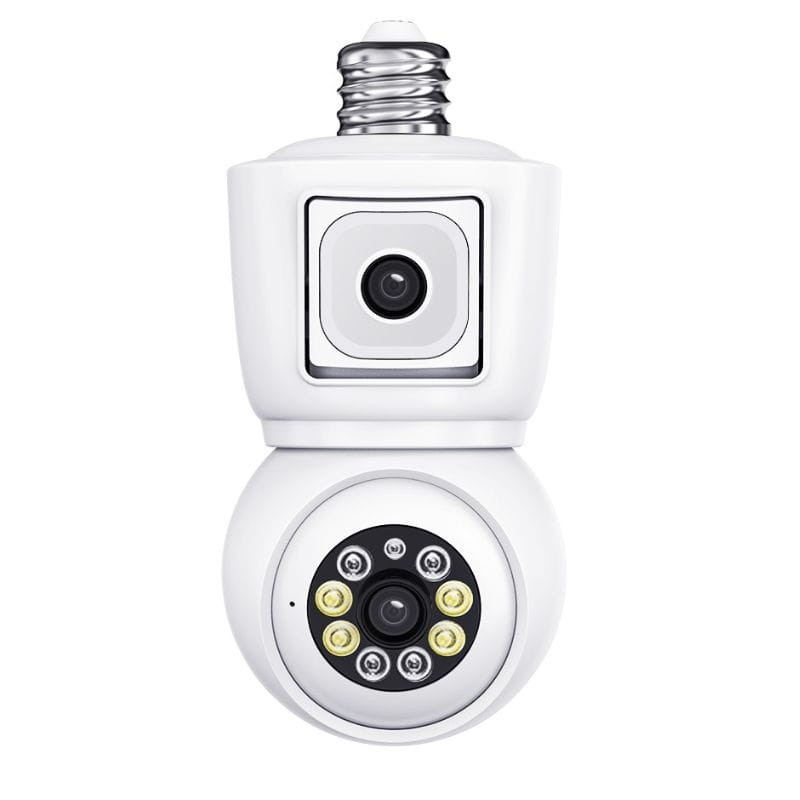 Escam QF202 2MP+2MP HD Wifi Vision Nocturne Blanc - Caméra de Surveillance - Ítem