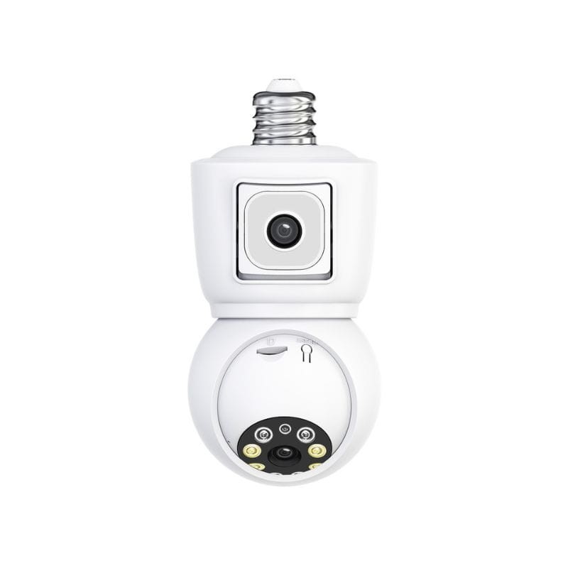 Escam QF202 2MP+2MP HD Wifi Vision Nocturne Blanc - Caméra de Surveillance - Ítem1