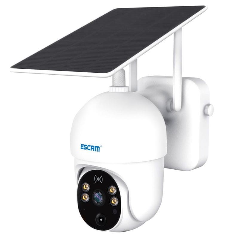 ESCAM QF 255 2MP 1080p Wifi Visão Noturna Painel Solar Branco - Câmera de Vigilância - Item
