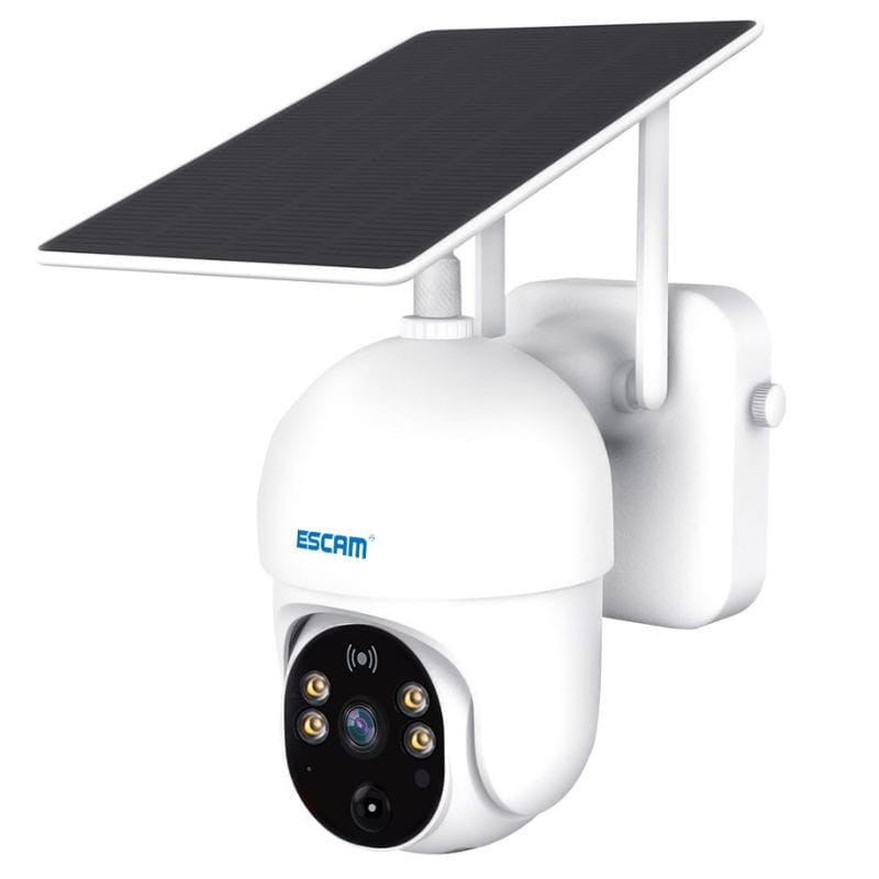 ESCAM QF 255 2MP 1080p Wifi Visión nocturna Panel Solar Blanco - Cámara de vigilancia - Ítem