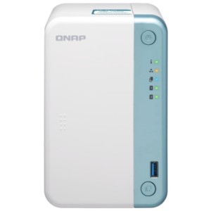 QNAP TS-251D Servidor NAS Intel Celeron J4005 2 GB RAM Blanco