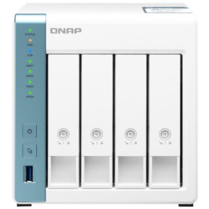 QNAP TS-431P3 2GB RAM Servidor NAS Blanco
