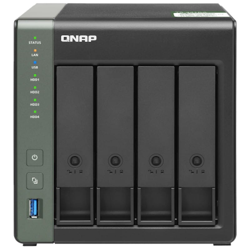 QNAP TS-431KX-2G 2 GB NAS Server Black