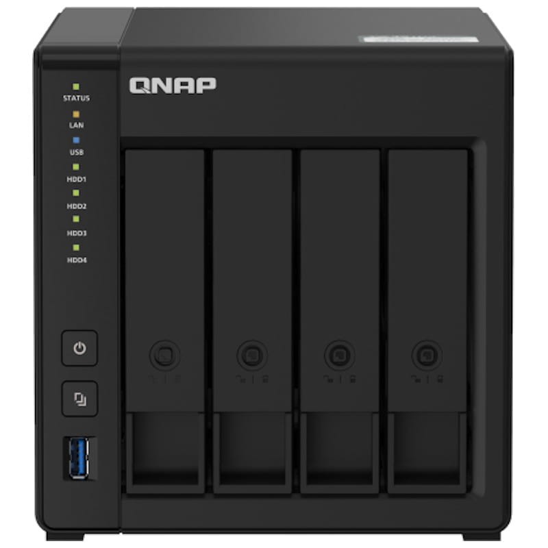 QNAP TS-451D2 4 GB RAM Servidor NAS Preto - Item