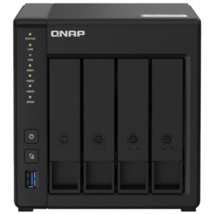 QNAP TS-451D2 4 GB RAM Servidor NAS Negro