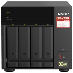 QNAP TS-473A Servidor NAS Preto