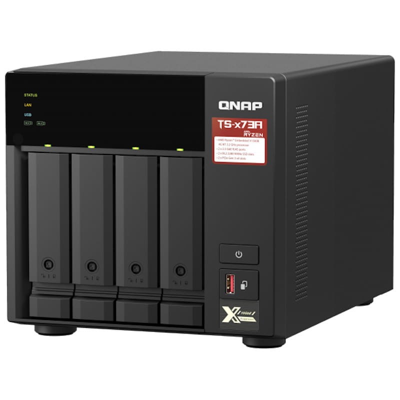 QNAP TS-473A Servidor NAS Preto - Item2