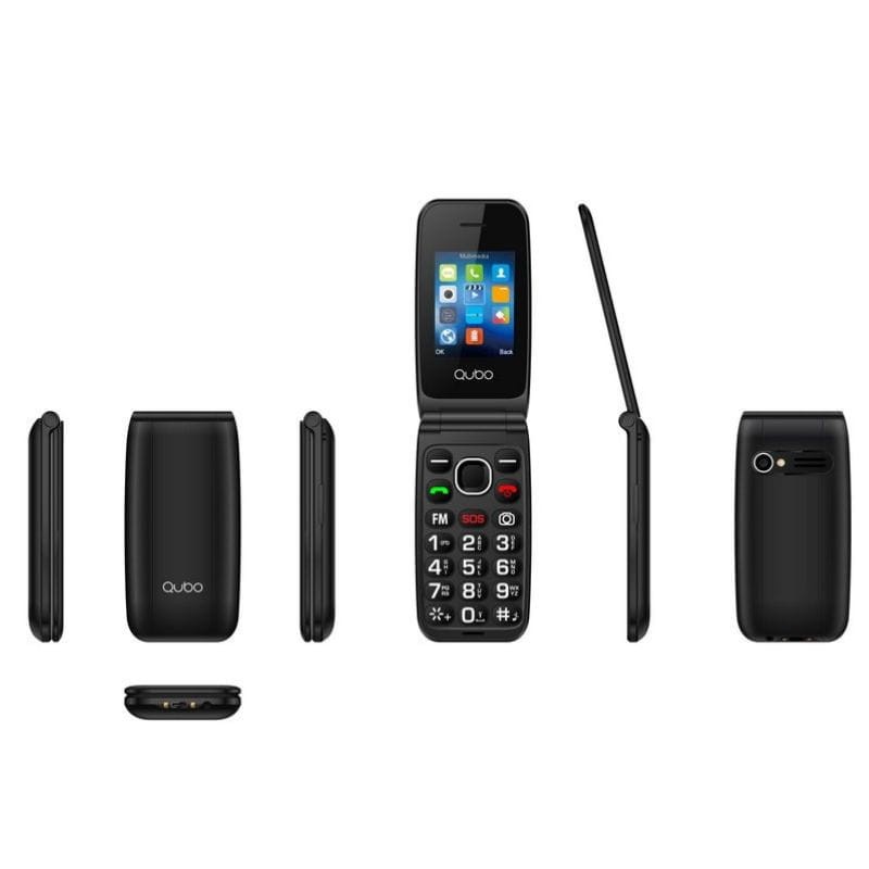 Qubo NEONW-SOS 32MB/32MB Noir - Téléphone portable - Ítem2