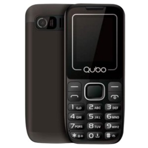 Qubo P180 32MB/32MB Negro - Teléfono Móvil