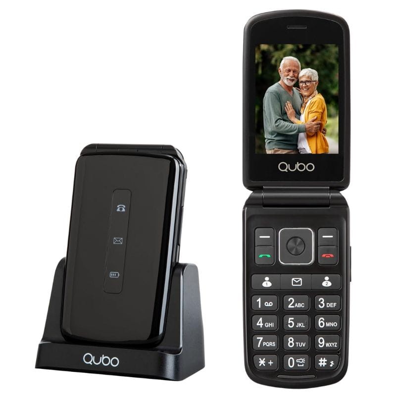 Qubo P210NW 32MB/32MB Negro - Teléfono Móvil - Ítem