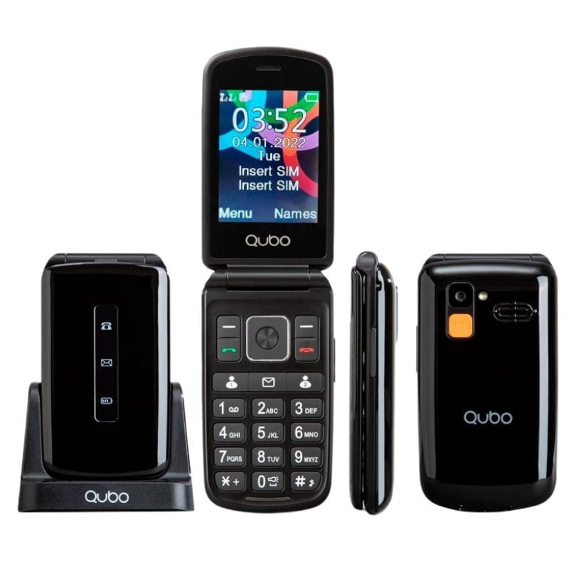 Qubo P210NW 32MB/32MB Negro - Teléfono Móvil - Ítem3