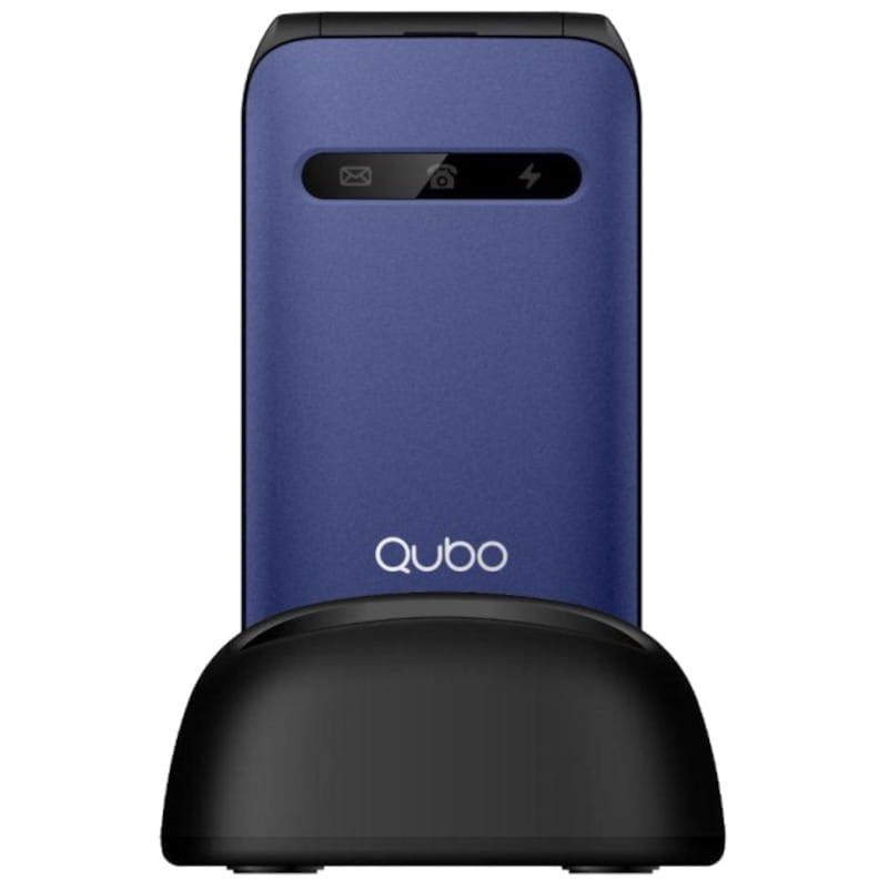 QUBO B-209 32MB/32MB Azul - Telefone para terceira idade - Item