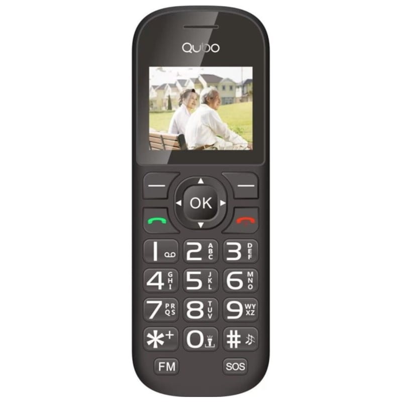 Qubo D-1803 32MB/32MB Noir - Téléphone portable - Ítem1