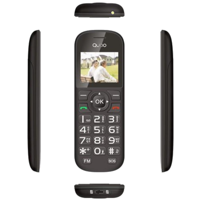 Qubo D-1803 32MB/32MB Noir - Téléphone portable - Ítem3