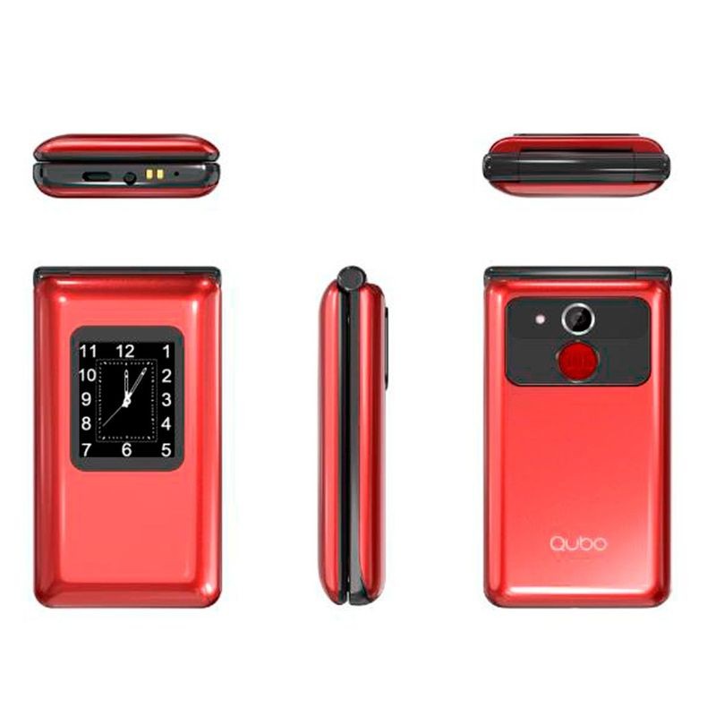 Qubo X-28 32MB/32MB Vermelho - Telemóvel - Item5