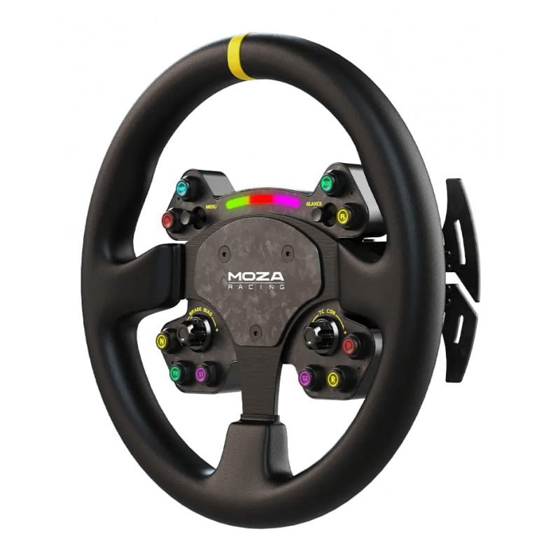 Moza Racing RS025 Negro - Volante PC - Ítem1