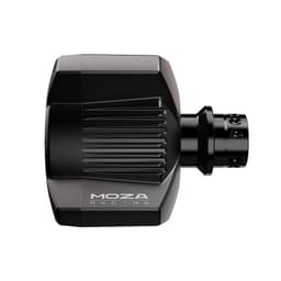 Moza Racing R3 Preto – base de volante compacta em alumínio preto com acabamento texturizado, encaixe rápido e design angular para PC e Xbox