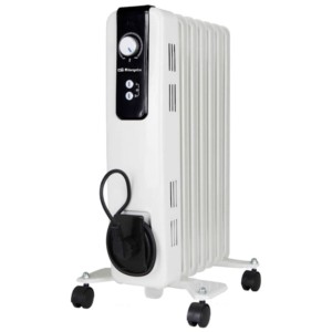 Radiador de aceite eléctrico Orbegozo RH 1500 1500W Blanco