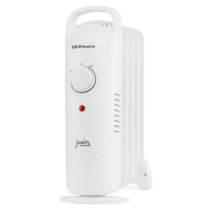 Radiador de óleo elétrico Orbegozo Junior RO 720 700W Branco