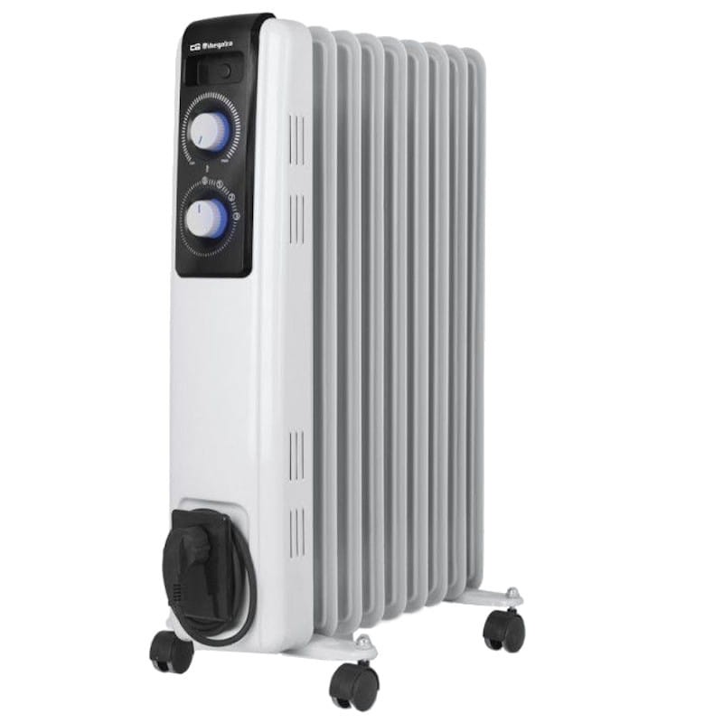 Radiador de aceite eléctrico Orbegozo RF 2000 2000W Blanco - Ítem