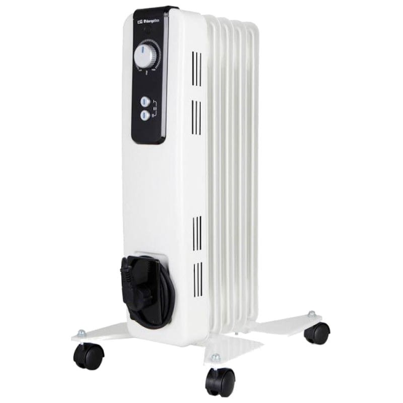 Radiador de aceite eléctrico Orbegozo RH 1000 1000W Blanco - Ítem