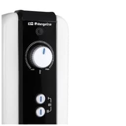 Radiateur électrique à huile Orbegozo RH 1000 Intérieur 1000W Blanc Supérieur avant