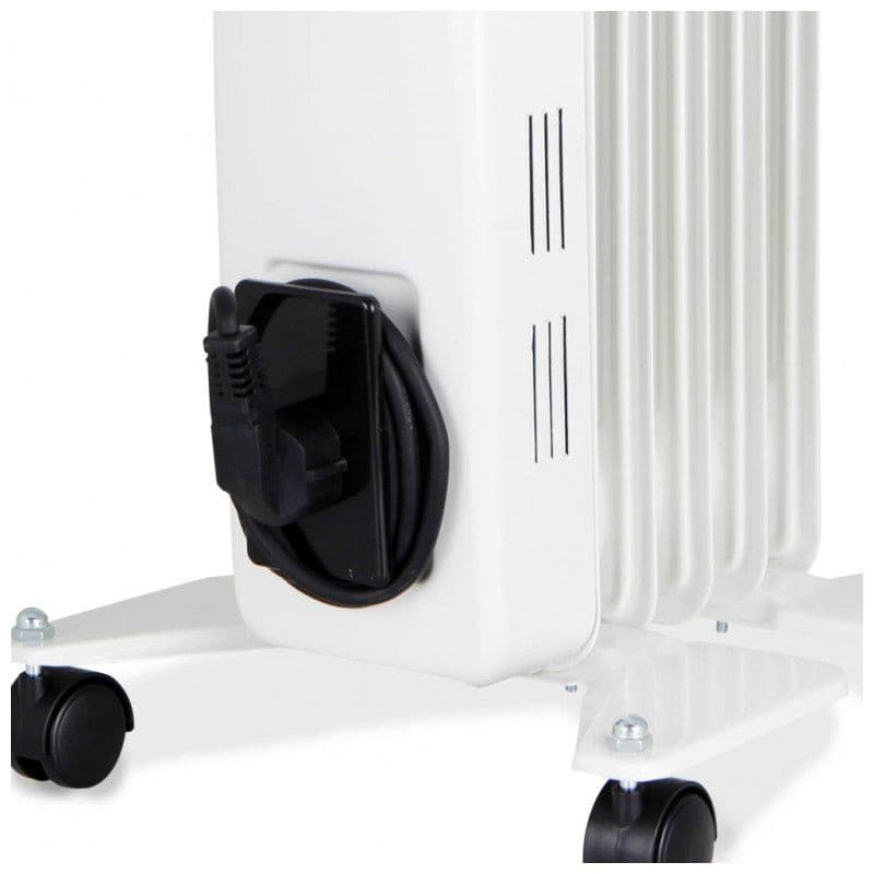 Radiateur électrique à huile Orbegozo RH 1000 Intérieur 1000W Câble Blanc