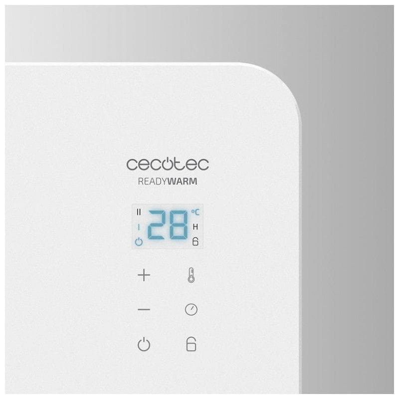 Radiador Eléctrico Cecotec Ready Warm 6700 Crystal Connection Blanco - Ítem2