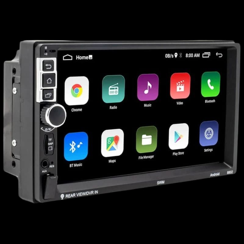 Autoradio 2 DIN SWM S-8802C 2Go/64Go GPS MirrorLink WiFi Noir