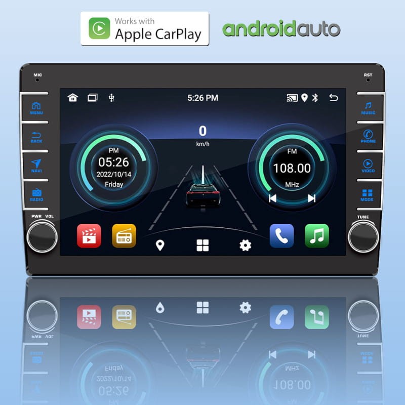 Auto-rádio 2 DIN SWM S-9089 1GB/16GB GPS Android 10.1 9 polegadas HD - Item6