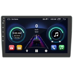 Universal 9 pulgadas de 10 pulgadas de pantalla IPS Android el 11 de  autoradio Carplay inalámbrico automático doble RDS Radio estéreo de coches  2 DIN - China La navegación GPS, coche MP3