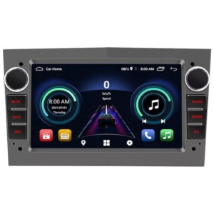 Auto rádio 2 DIN S-OB7A 1GB/16GB Opel Carplay Android Auto Preto