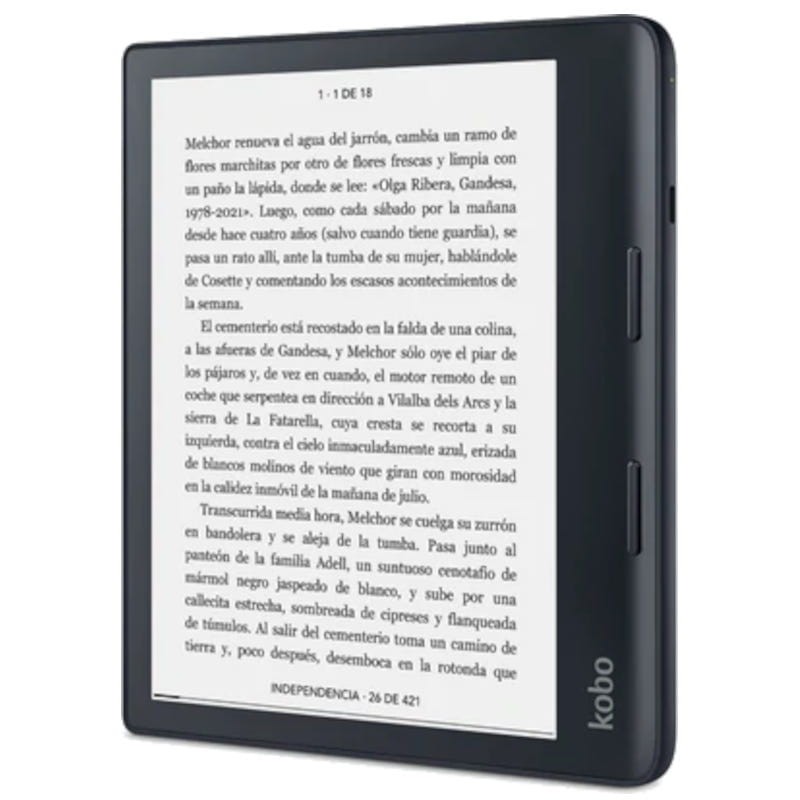 Kobo Libra 2 eReader 32GB com Luz frontal Regulável Wifi Preto - Item1