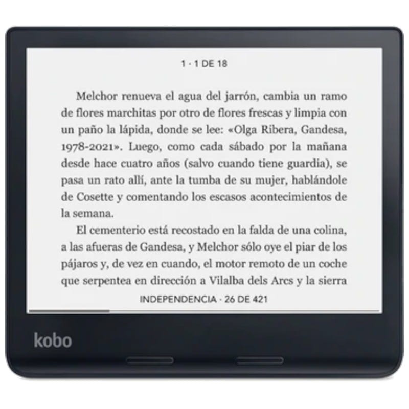 Kobo Libra 2 eReader 32GB com Luz frontal Regulável Wifi Preto - Item3