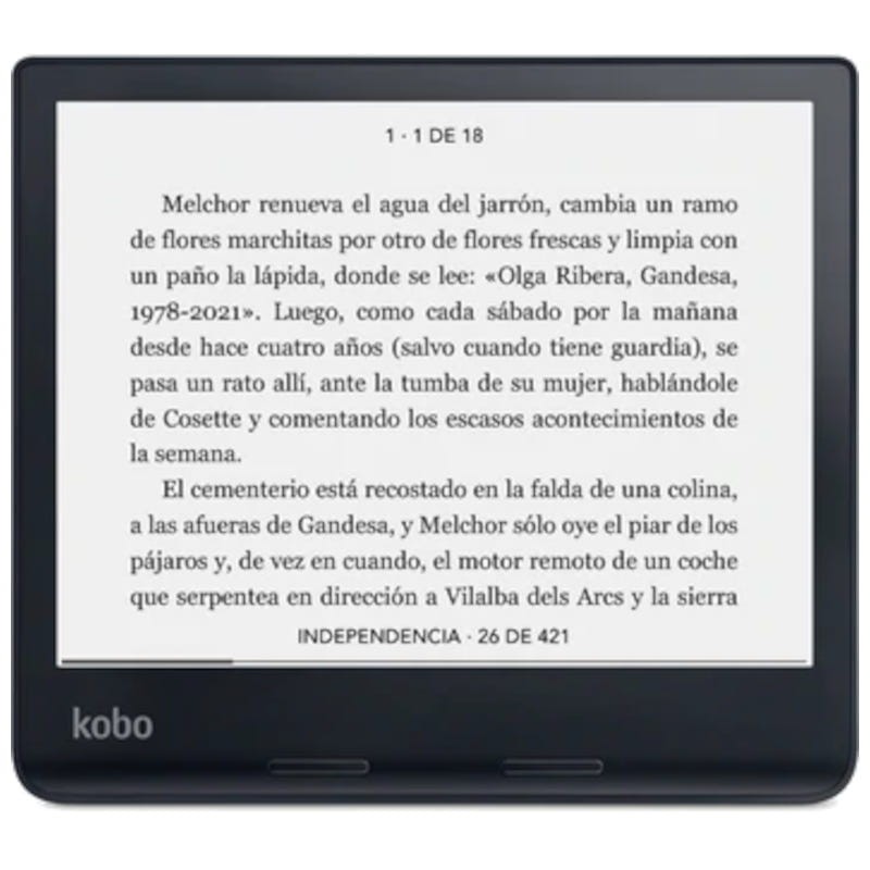 Kobo Sage eReader 32Go avec Éclairage avant Dimmable Wifi Noir - Ítem4