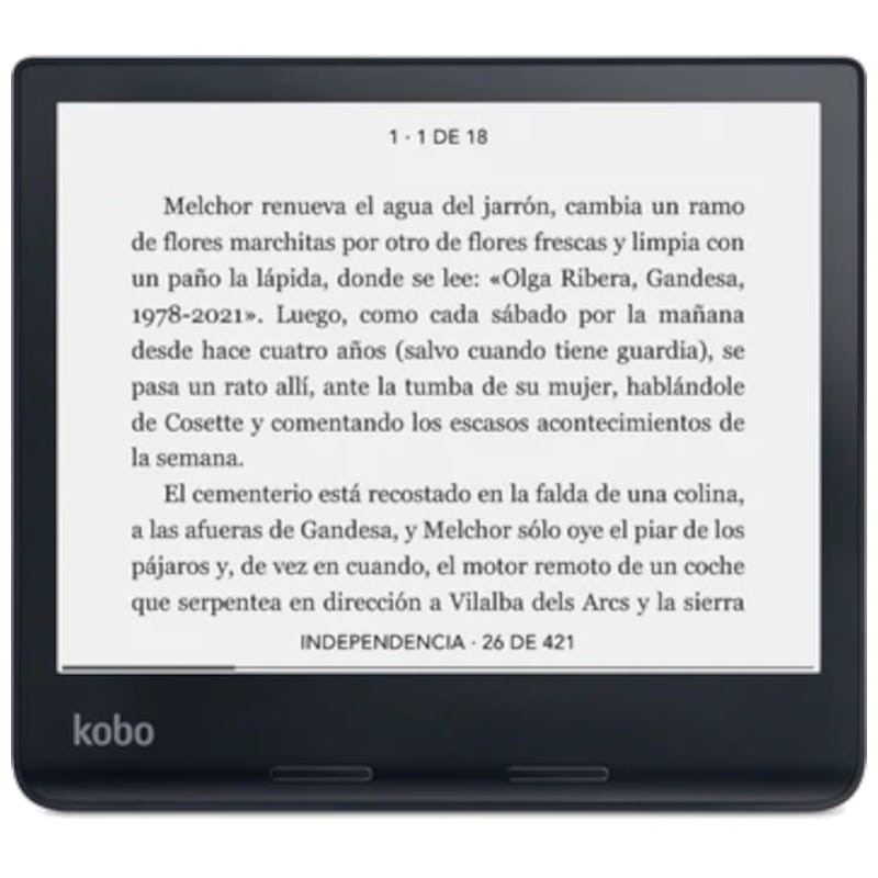 Kobo Libra 2 eReader 32Go avec Éclairage avant Dimmable Wifi Noir - Ítem3